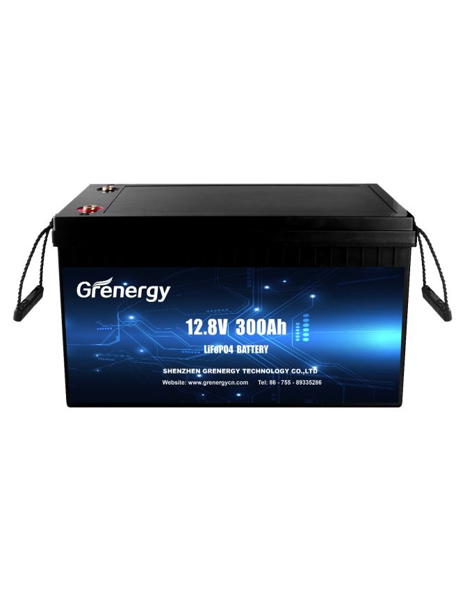 LiFePO4 12V300Ah 電池4000+深循環(huán)的船，安全可充電房車鋰電池